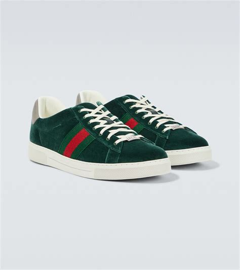 gucci ace dragon velvet|ace sneakers Gucci.